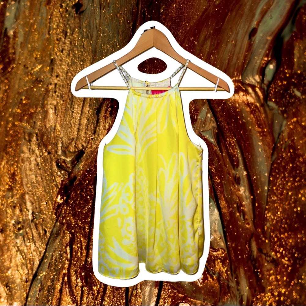 Lily Pulitzer for Target Yellow Top